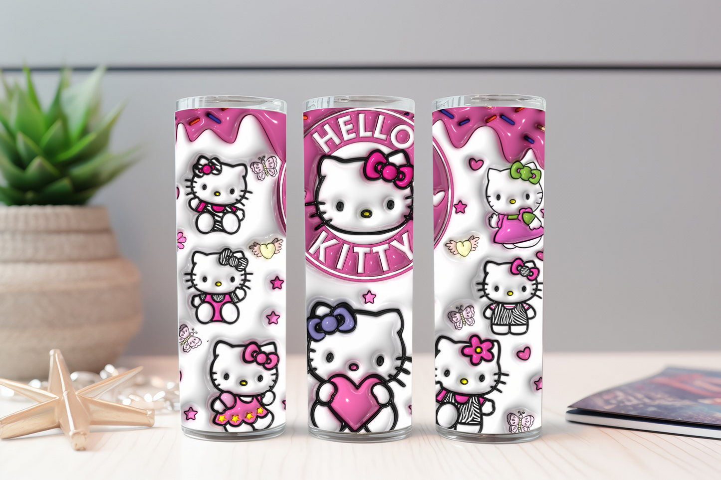 HELLO KITTY - PUFF DESIGN