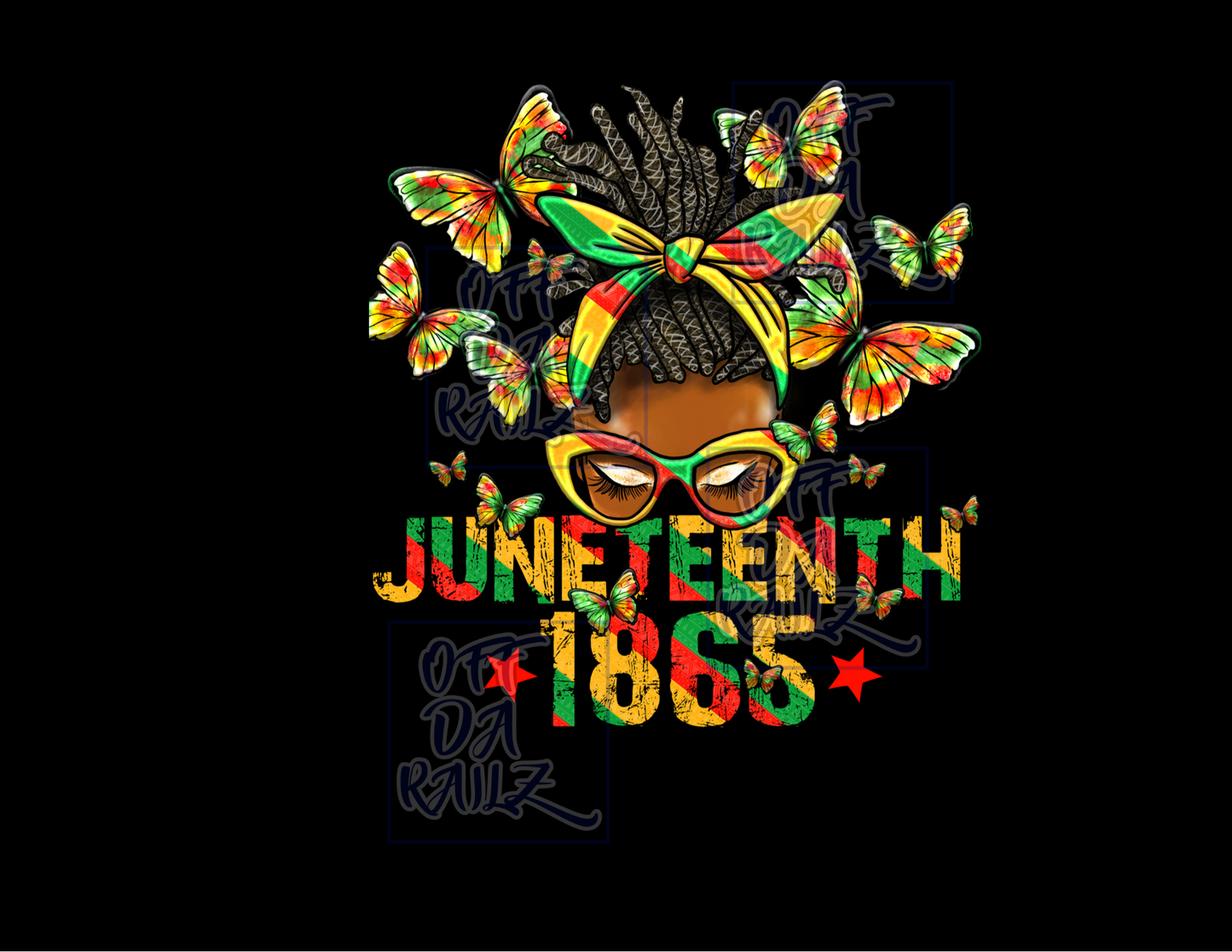 JUNETEENTH BUTTERFLIES