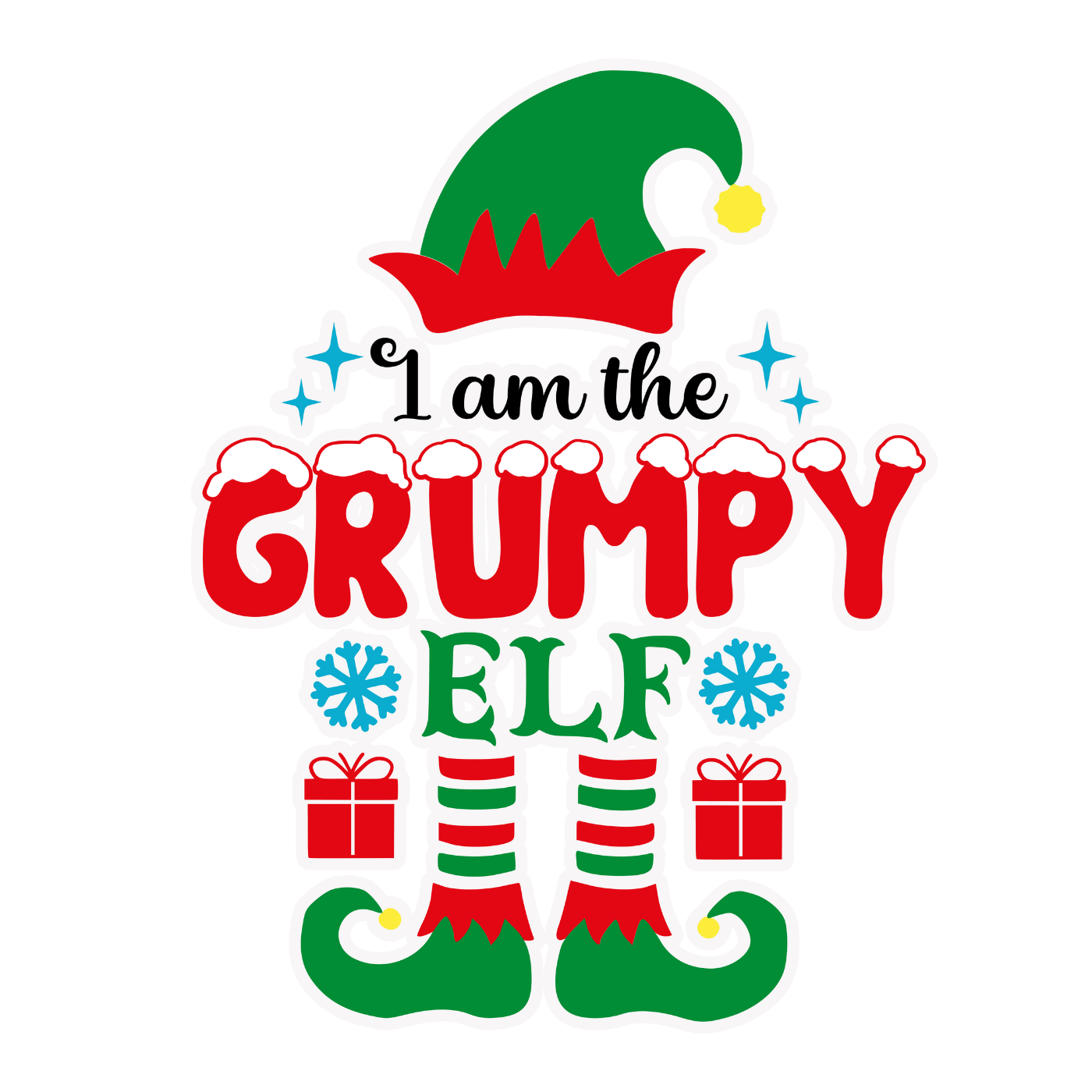 Elf Christmas - GRUMPY