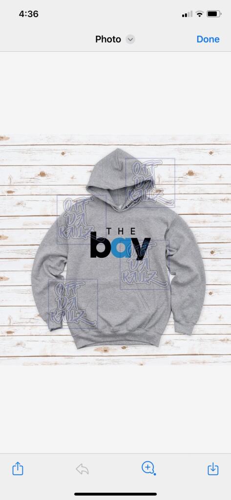 THE BAY hoodie THE SARAH)