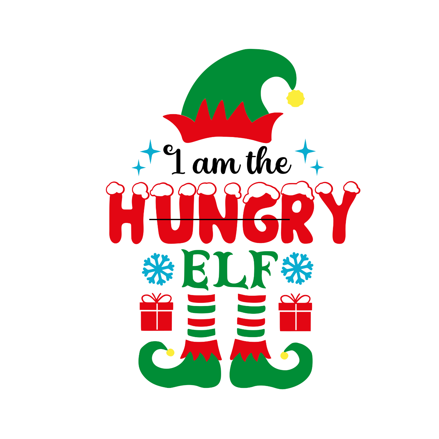 Elf Christmas - HUNGRY