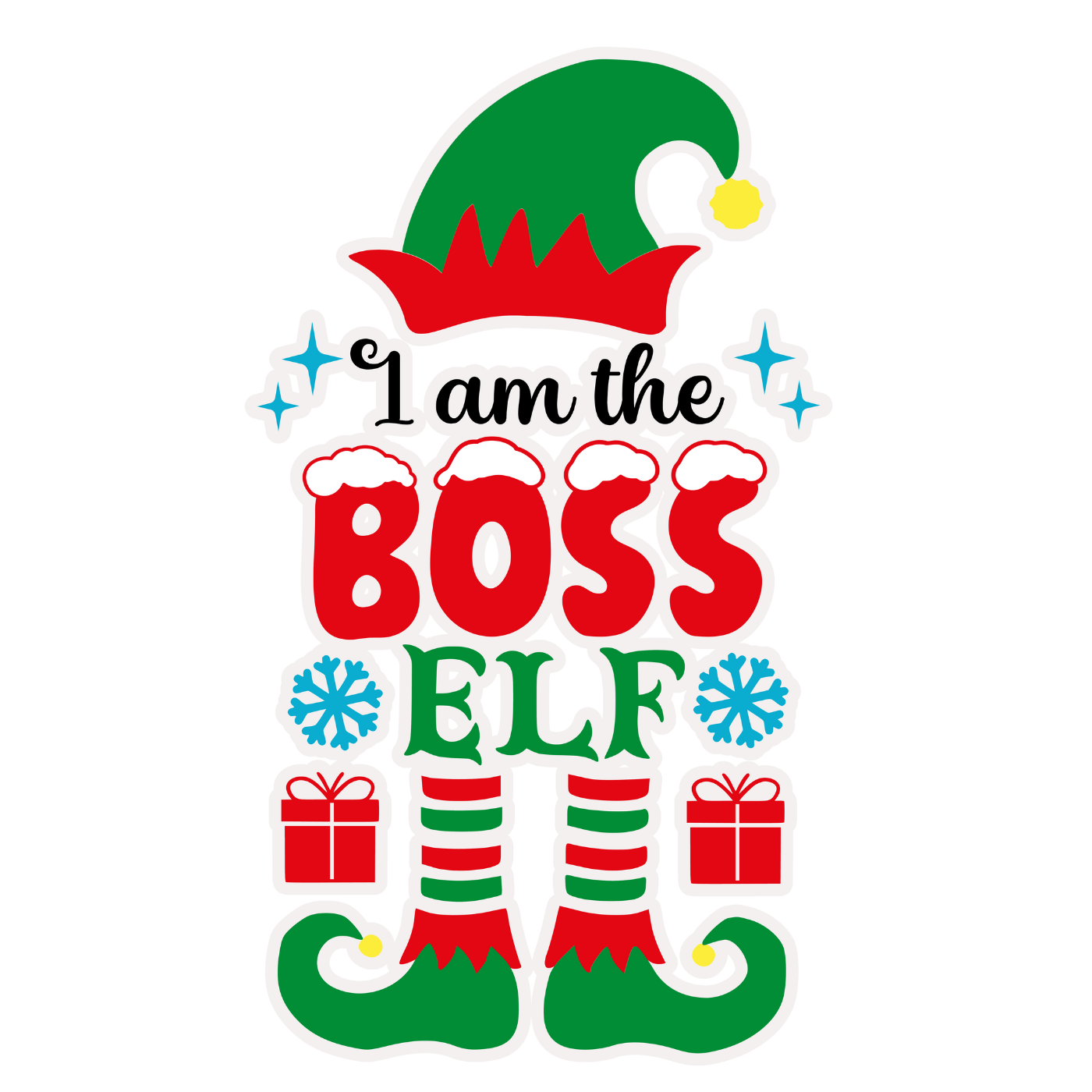 Elf Christmas - NAUGHTY