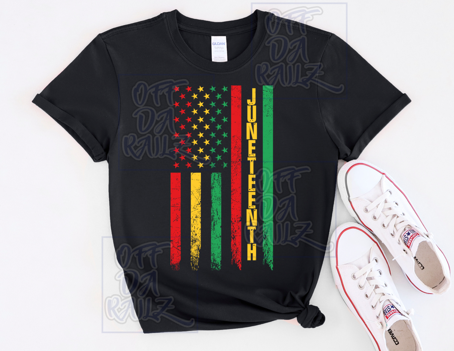 JUNETEENTH FLAG TEE