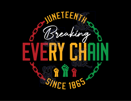 BREAKING EVERY CHAIN