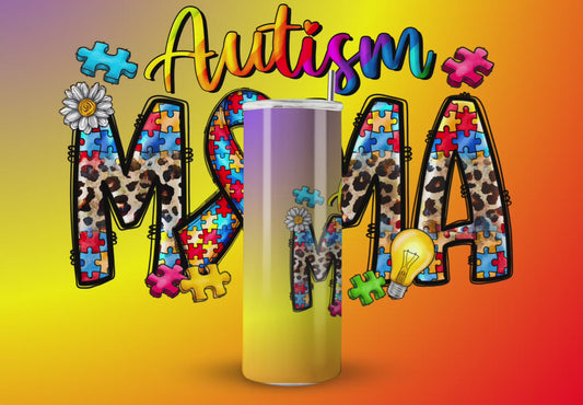 AUTISM MAMA TUMBLER